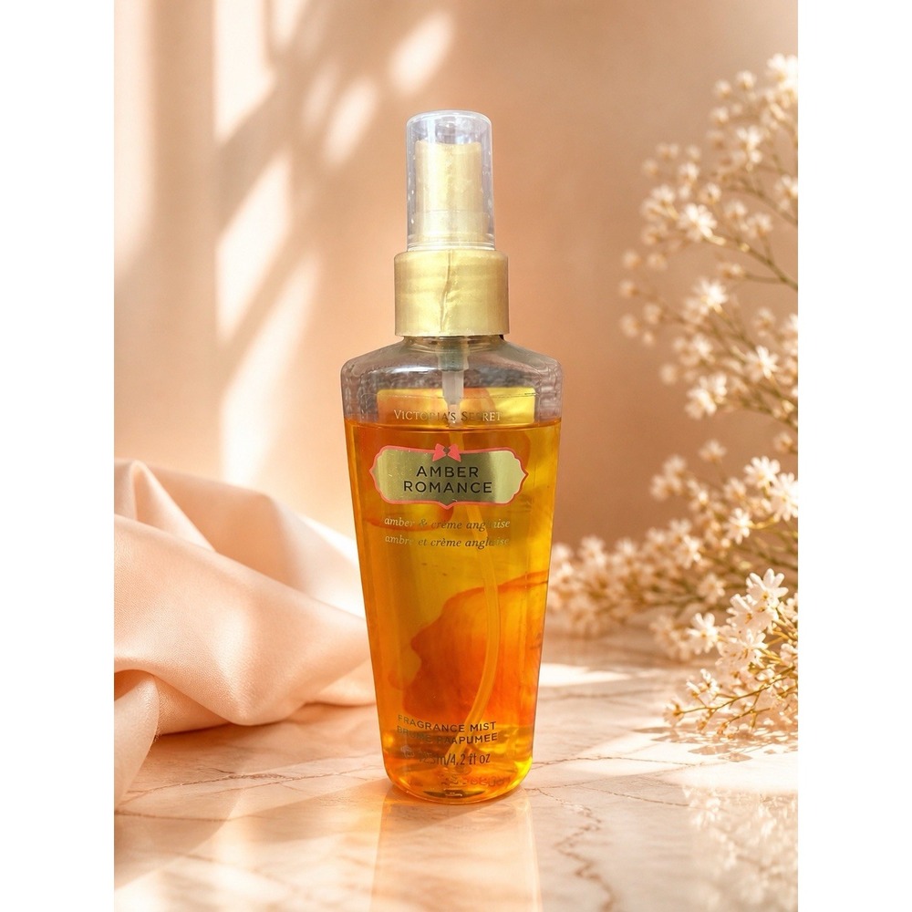Victoria's Secret Amber Romance Fragrance Mist Classics Collection 4.2oz Vintage